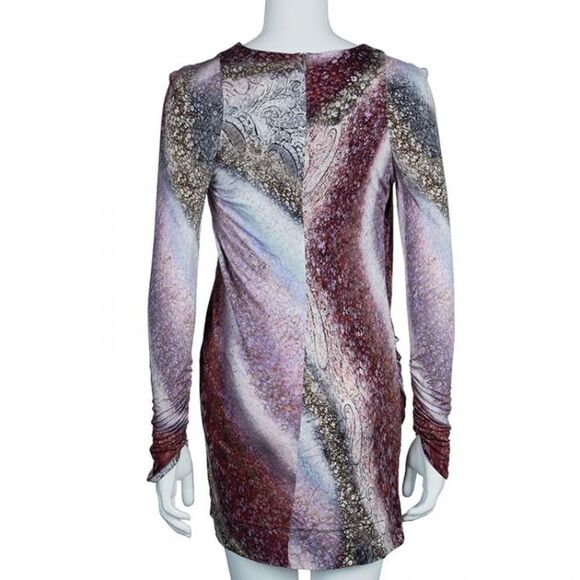 Peter Pilotto Multicolor Print Dress Sz 8 - Picture 5 of 10